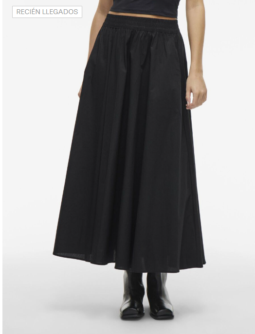 FALDA MAXI ALGODÓN