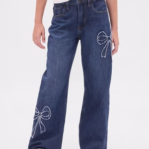 Jeans vaqueros anchos para niña